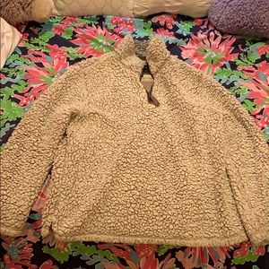 True Grit Sherpa pullover! Super cute!